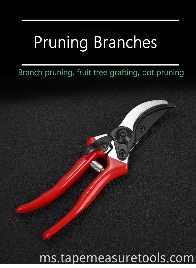 Amazon Hot Selling gunting pemangkas pisau taman bunga gunting cawangan pokok pemangkasan yang kuat model baru gunting berkebun